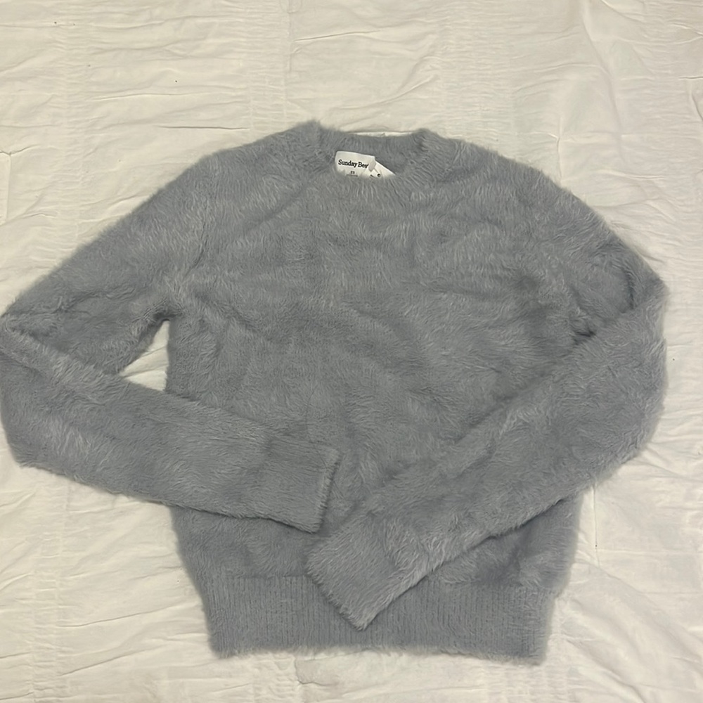 Aritzia fluffy sweater